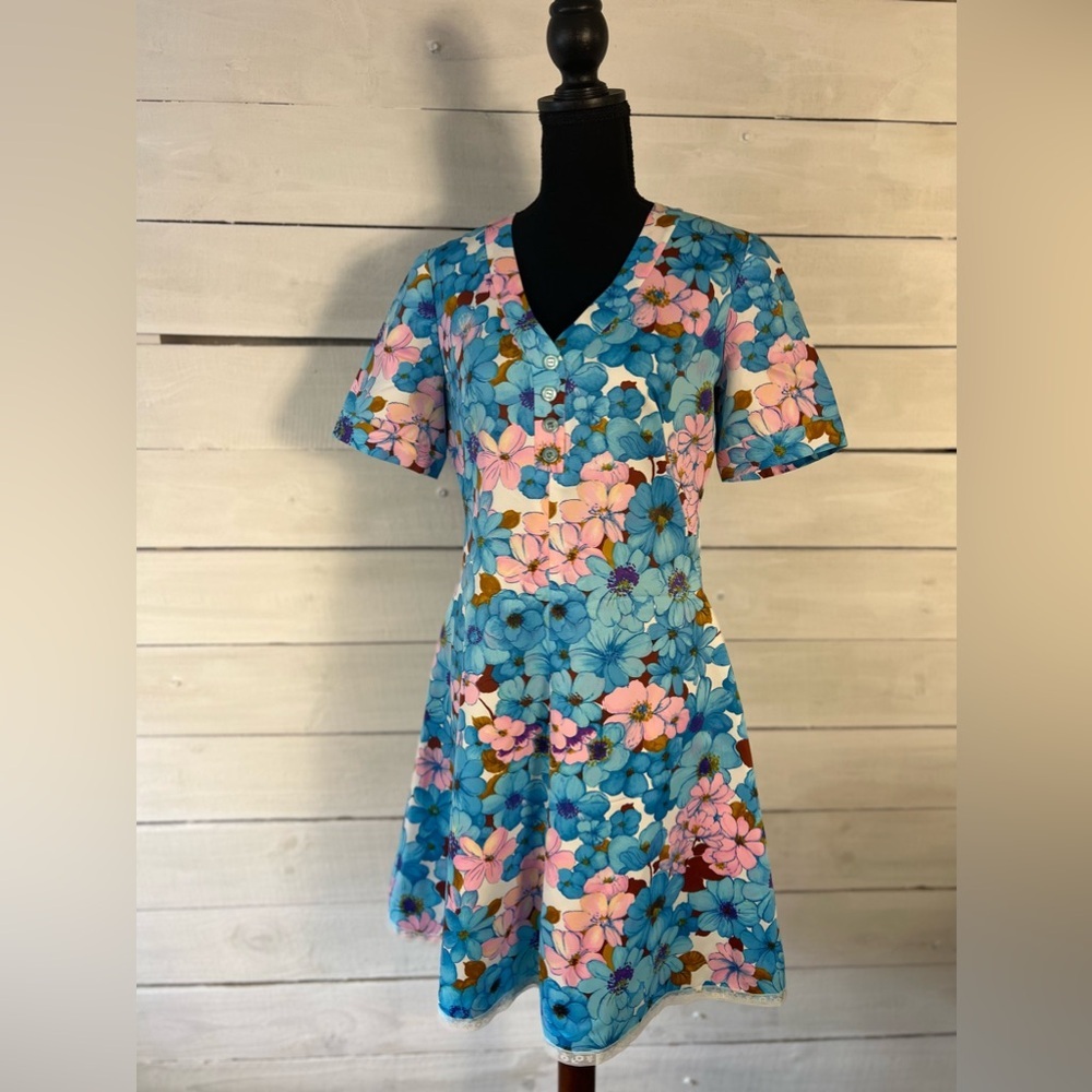 Vintage handmade dress 70s​